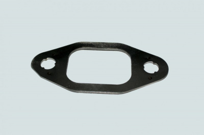 фото прокладка (уплотнитель) коллектора выпуск. (металл-овал)(4/6вт)3905443 3929881 