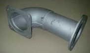 купить Труба приемная  от турбины (верх. выхлоп)